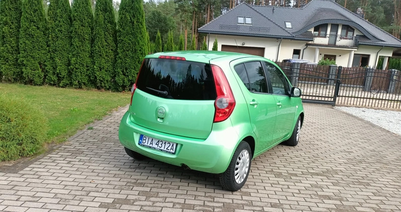 Opel Agila cena 12900 przebieg: 149000, rok produkcji 2008 z Trzcińsko-Zdrój małe 277